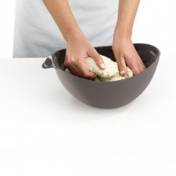 Vas pentru preparare si coacere paine Lekue 1009036, 24 x 20 x 9,5 cm, 300 ml, Silicon platinat, -60 +220 °C, Negru