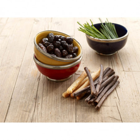 Tava pentru copt pretzel si grissini Lekue 1009038, 240 ml, Pana la 30 pretzel, Ø25x1,9 cm, -60/+220°C, Maro