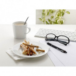 Tava pentru copt pretzel si grissini Lekue 1009038, 240 ml, Pana la 30 pretzel, Ø25x1,9 cm, -60/+220°C, Maro