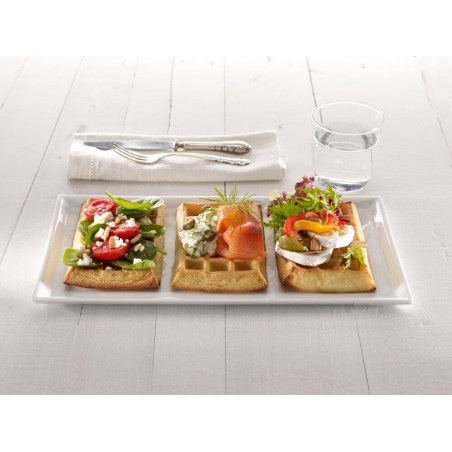 Set de 2 forme pentru vafe Lekue 1009047, 500 ml, -60 °C / +220 °C, silicon platinic, roșu