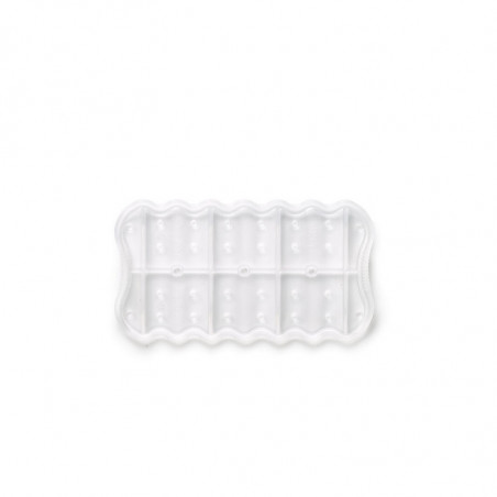 Aburitor pentru cuptorul cu microunde cu suport Lekue 1009048, 1-2 porții, silicon platin, roșu