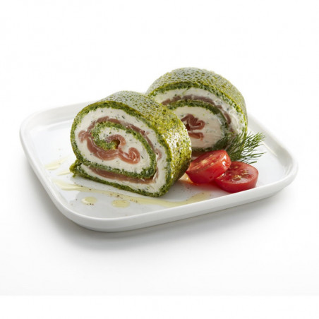 Tava pentru copt Lekue 1009100, 40x30 cm, Silicon platinat, -60°C p/ +220°C, Maro