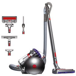 Aspirator fara sac Dyson Big Ball Parquet 2 228566-01, 600 W, 165 AW, 1,5 l, Tehnologie Radial Root Cyclone in 2 trepte, Recuperare automata in pozitie verticala, Nichel/Violet
