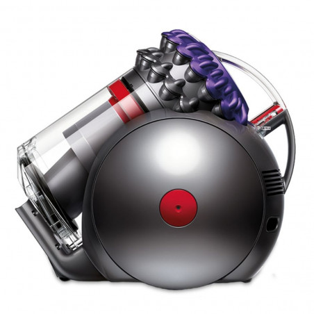 Aspirator fara sac Dyson Big Ball Parquet 2 228566-01, 600 W, 165 AW, 1,5 l, Tehnologie Radial Root Cyclone in 2 trepte, Recuperare automata in pozitie verticala, Nichel/Violet
