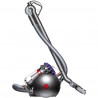 Aspirator fara sac Dyson Big Ball Parquet 2 228566-01, 600 W, 165 AW, 1,5 l, Tehnologie Radial Root Cyclone in 2 trepte, Recuperare automata in pozitie verticala, Nichel/Violet