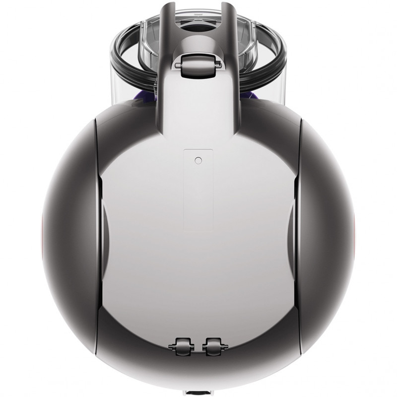 Aspirator fara sac Dyson Big Ball Parquet 2 228566-01, 600 W, 165 AW, 1,5 l, Tehnologie Radial Root Cyclone in 2 trepte, Recuperare automata in pozitie verticala, Nichel/Violet