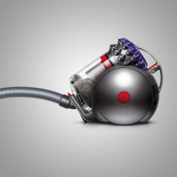 Aspirator fara sac Dyson Big Ball Parquet 2 228566-01, 600 W, 165 AW, 1,5 l, Tehnologie Radial Root Cyclone in 2 trepte, Recuperare automata in pozitie verticala, Nichel/Violet