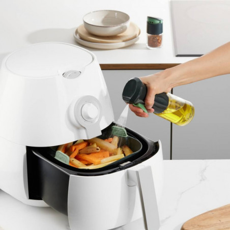 Oliviera spray Lekue 1009490, 150 ml, Ø6x20 cm, +4°C/+80°C, Fara BPA, Gri