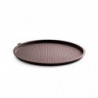 Tava pentru pizza Lekue 1010177, Ø36x1,8 cm, Perforata, Pliabila, -60°C/+220°C, Bronz