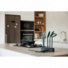 Set ustensile de bucatarie Lekue 1010178, 6 piese + suport, Margine din silicon, +4°C/+220°C, Verde