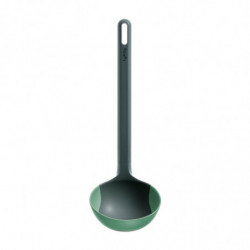 Lekue 1010180 polonic pentru supă, 29 cm, rezistent la zgârieturi, cap flexibil, 4/220 °C, verde