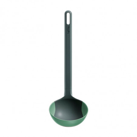 Lekue 1010180 polonic pentru supă, 29 cm, rezistent la zgârieturi, cap flexibil, 4/220 °C, verde