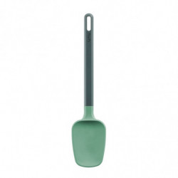 Lekue 1010184 spatulă de amestecat, 29 cm, 4/220 °C, cap flexibil, silicon/plastic, verde