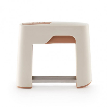 Feliator manual legume Lekue 1010191, Lame din otel inoxidabil, Bej