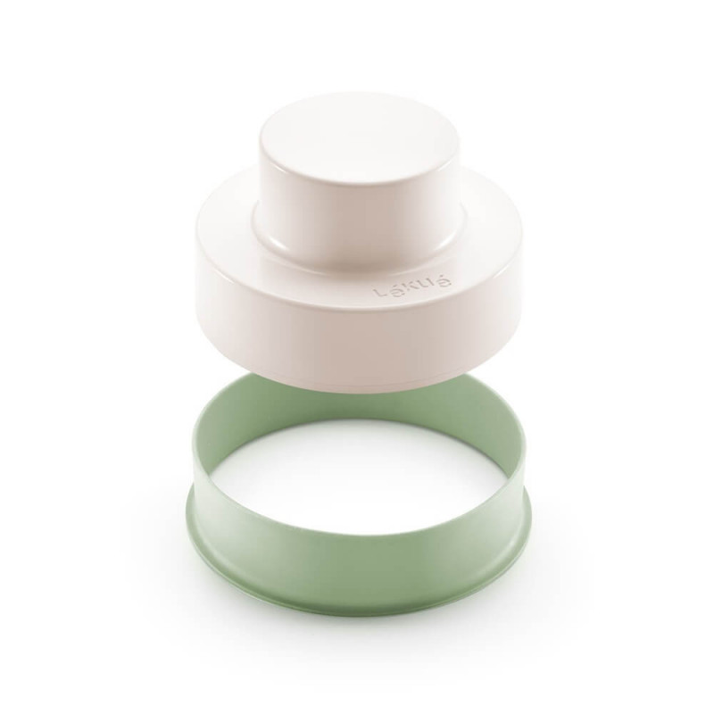 Aparat pentru prepararea burgerilor vegetali Lekue 1010193, -20/+80 °C, ABS, verde