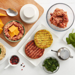 Aparat pentru prepararea burgerilor vegetali Lekue 1010193, -20/+80 °C, ABS, verde