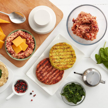 Aparat pentru prepararea burgerilor vegetali Lekue 1010193, -20/+80 °C, ABS, verde