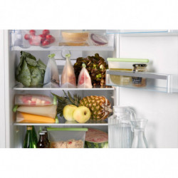 Lekue 1010208 pungă pentru depozitarea și congelarea lichidelor și alimentelor, 500 ml, silicon, rezistentă la scurgeri, câmp de etichetare, multifuncțională, -60/+220 °C, verde