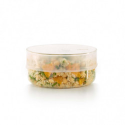 Capac din silicon Lekue 1010213, 15-18 cm, Ermetic, -60/+220 °C, Transparent