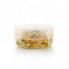 Capac din silicon Lekue 1010213, 15-18 cm, Ermetic, -60/+220 °C, Transparent