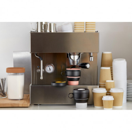 Cana pliabila Lekue On The Go 1010233, 350 ml, -20/+100 °C, Inchidere ermetica si etansa, Coral