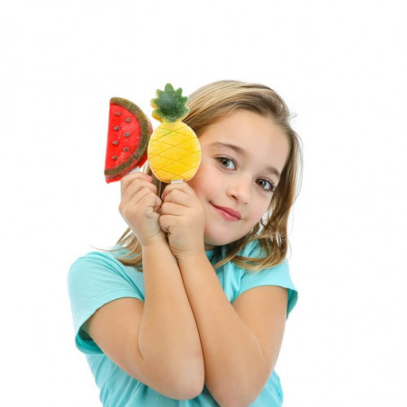 Set 4 forme pentru inghetata pe bat Lekue 1010239, 340 ml, -20°C/+100°C, Silicon platinat, Multicolor