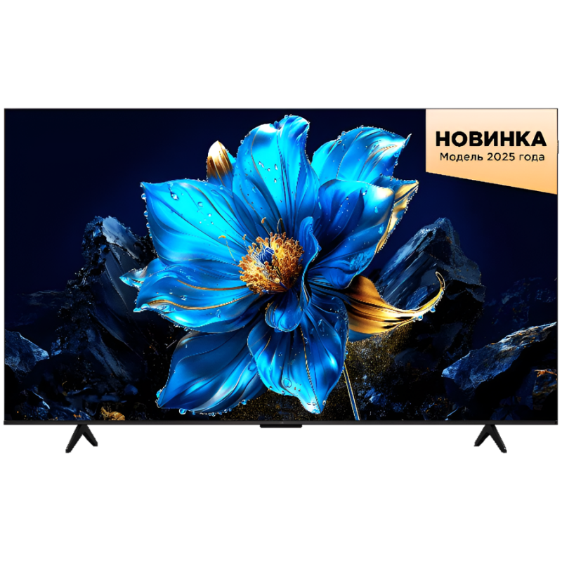 Smart televizor TCL 75P7K, 75″ (191 cm), QLED, 4K UHD (3840×2160), Clasa F, Google TV, Wi-Fi, HDR10+, Negru