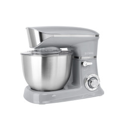 Robot de bucatarie 3in1 Royalty Line RL-PKM1900, 7BG, 1900W, 6.5 Litri, Blender, Mixer Planetar, Tocator, Argintiu