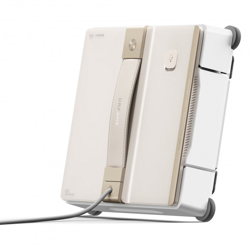 Robot de curățat geamuri Dreame C1, 5500 Pa, 80 ml, 5 moduri, AutoResume, CornerClean, alb