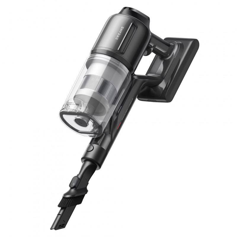 Aspirator fără fir Dreame R20 Ultra AquaCycle, 200AW, 5 niveluri, 0,35/0,4/0,6 L, 90 min, HEPA, afișaj LCD, motor fără perii, negru