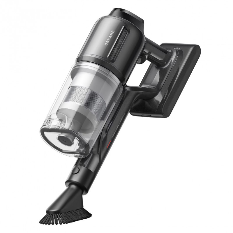 Aspirator fără fir Dreame R20 Ultra AquaCycle, 200AW, 5 niveluri, 0,35/0,4/0,6 L, 90 min, HEPA, afișaj LCD, motor fără perii, negru