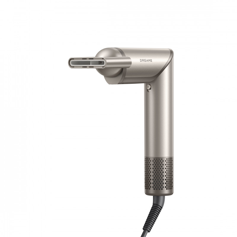 Uscător de păr și styler/multistylist Dreame Dazzle AZD20A, 1400 W, 65 m/s, 3 setări de viteză și temperatură, ionizare, afișaj, titan auriu