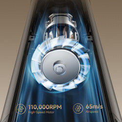 Uscător de păr și styler/multistylist Dreame Dazzle AZD20A, 1400 W, 65 m/s, 3 setări de viteză și temperatură, ionizare, afișaj, titan auriu