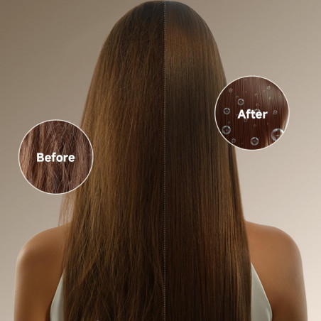 Uscător de păr și styler/multistylist Dreame Dazzle AZD20A, 1400 W, 65 m/s, 3 setări de viteză și temperatură, ionizare, afișaj, titan auriu