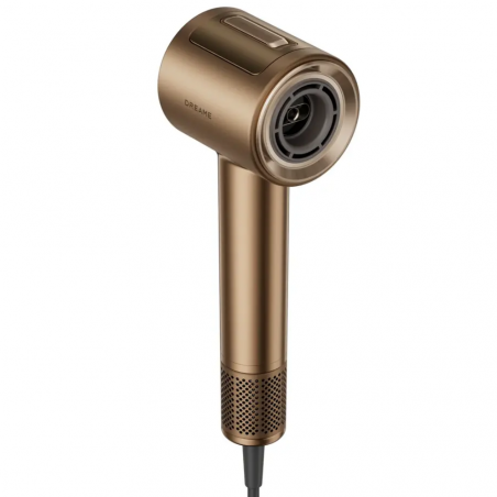 Uscător de păr Dreame Pilot AHX01A, 1600 W, moduri A.I., 3 viteze, 4 temperaturi, 55 m3/h, ionizare, NTC, LED, control inteligent al fluxului, bronz