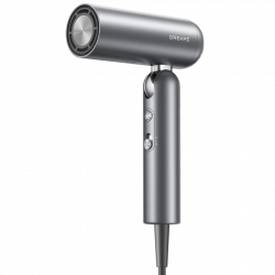 Uscător de păr Dreame Pocket AHD51-SG Pro, 1300 W, 110.000 rpm, 70 m/s, 2 viteze, 5 temperaturi, NTC, Coanda, pliabil, gri