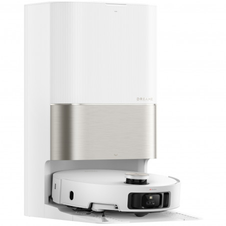 Aspirator robot Dreame X50 Ultra RLX85CE‑6‑WH, 20000 Pa, Recunoastere AI a obstacolelor, Navigare 360°, Control vocal, Sterilizare UV, Alb