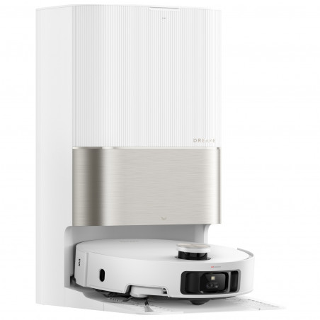 Aspirator robot Dreame X50 Ultra RLX85CE‑6‑WH, 20000 Pa, Recunoastere AI a obstacolelor, Navigare 360°, Control vocal, Sterilizare UV, Alb