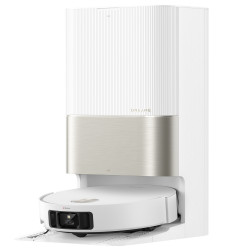 Aspirator robot Dreame X50 Ultra RLX85CE‑6‑WH, 20000 Pa, Recunoastere AI a obstacolelor, Navigare 360°, Control vocal, Sterilizare UV, Alb