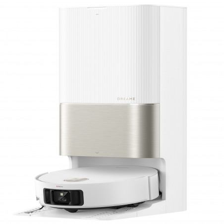 Aspirator robot Dreame X50 Ultra RLX85CE‑6‑WH, 20000 Pa, Recunoastere AI a obstacolelor, Navigare 360°, Control vocal, Sterilizare UV, Alb