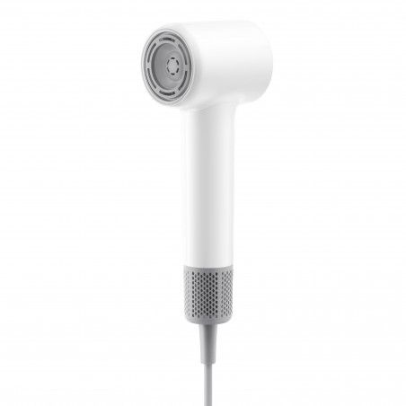 Uscător de păr Dreame Hair Mini AHG11A, 1300 W, 100.000 rpm, 2 viteze, 5 temperaturi, cu control inteligent, mod pentru copii, ionizare, NTC, alb