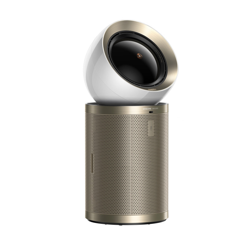 Purificator de aer Dreame AirPursue PM10 CVF24A, 36 m², Functii automate, Sterilizare cu plasma si UVC, TVOC, LCD, HEPA, Alb/Bronz