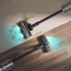 Aspirator verticar fara fir Dreame Z30 VZV17A, 855 W, 310 AW, 150.000 rpm, 3 viteze, 0,6 L, 90 min, HEPA H14, LED, Motor fara perii, Negru