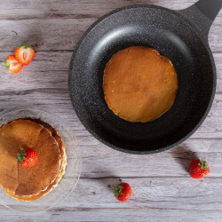 Set oale si tigai Royalty Line RL-ES2014M, 17 piese, Acoperire din marmurа, Inductie, Burgund