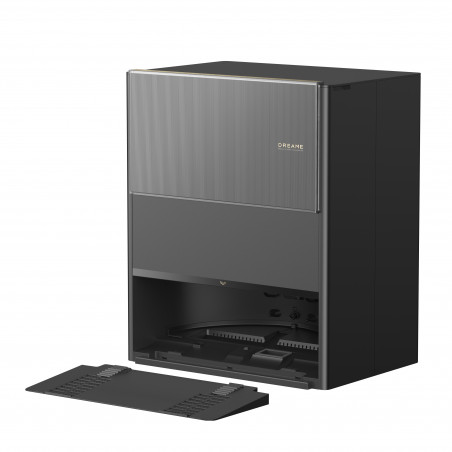 Aspirator robot Dreame Aqua10 Ultra Roller Complete RLH71DE-2, 30.000 Pa, 180 min, 3,5/4 L, VersaLift LDS, AquaRoll si Seal, Control vocal, Camere AI, Negru