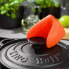 Mâner din silicon pentru vase fierbinți Kinghoff KH 4621, antiderapant, -60/+220 °C, portocaliu