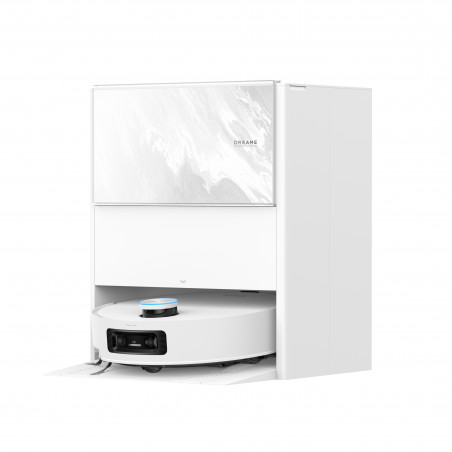 Aspirator robot Dreame Aqua 10 Ultra Track Complete RLR81CE-1-WH, 25000 Pa, 200 min, 3,5/4 l, VersaLift DToF+OmniSight, Camere AI, Control vocal, Automatizare, Alb