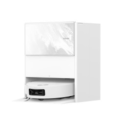 Aspirator robot Dreame Aqua 10 Ultra Track Complete RLR81CE-1-WH, 25000 Pa, 200 min, 3,5/4 l, VersaLift DToF+OmniSight, Camere AI, Control vocal, Automatizare, Alb