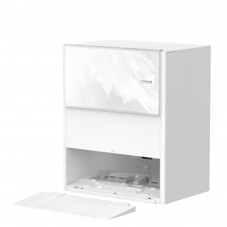 Aspirator robot Dreame Aqua 10 Ultra Track Complete RLR81CE-1-WH, 25000 Pa, 200 min, 3,5/4 l, VersaLift DToF+OmniSight, Camere AI, Control vocal, Automatizare, Alb