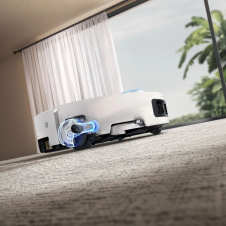 Aspirator robot Dreame Aqua 10 Ultra Track Complete RLR81CE-1-WH, 25000 Pa, 200 min, 3,5/4 l, VersaLift DToF+OmniSight, Camere AI, Control vocal, Automatizare, Alb